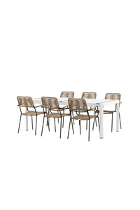 Togo Rektangulær Spisegruppe 