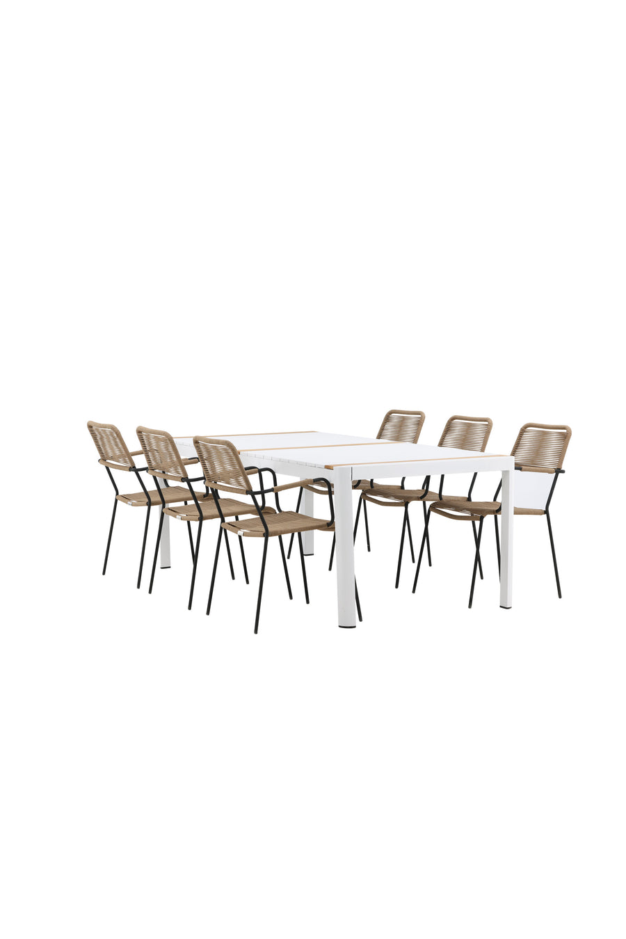 Togo Rektangulær Spisegruppe 