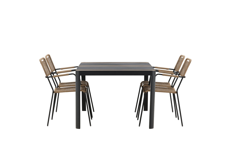 Togo Rektangulær Spisegruppe 