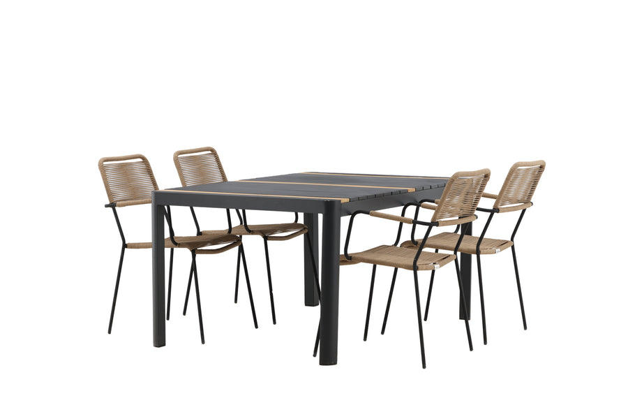 Togo Rektangulær Spisegruppe 