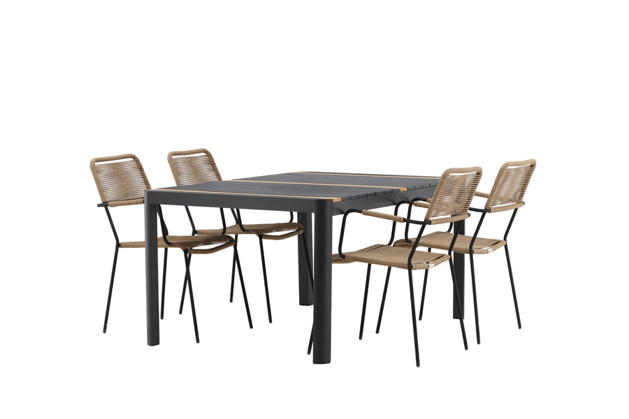 Togo Rektangulær Spisegruppe 