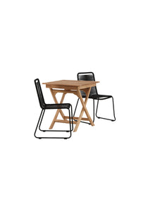 Ghana Rektangulær Spisegruppe 