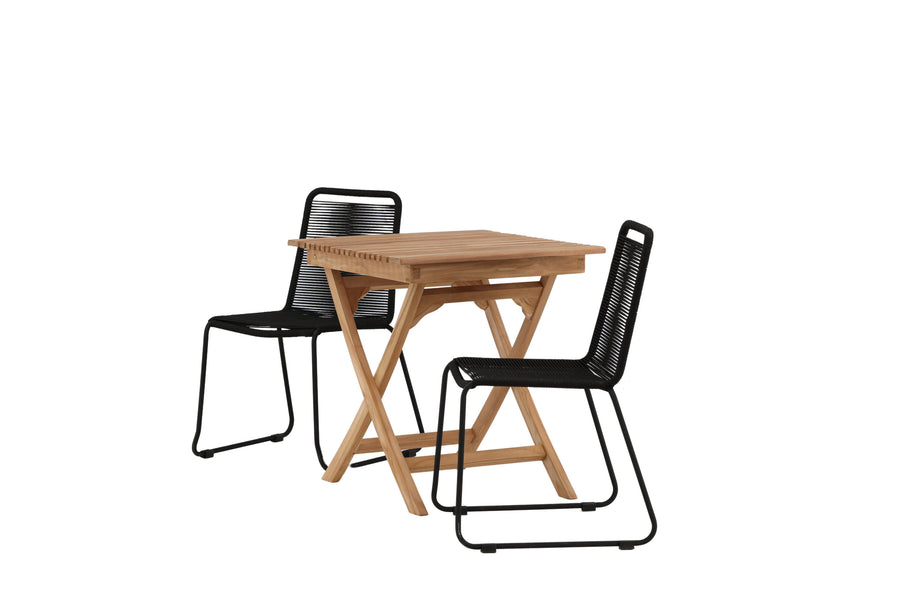 Ghana Rektangulær Spisegruppe 
