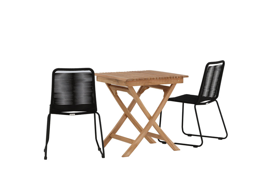 Ghana Rektangulær Spisegruppe 