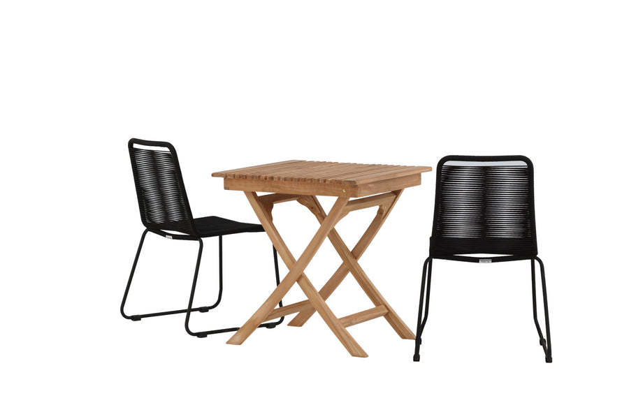 Ghana Rektangulær Spisegruppe 
