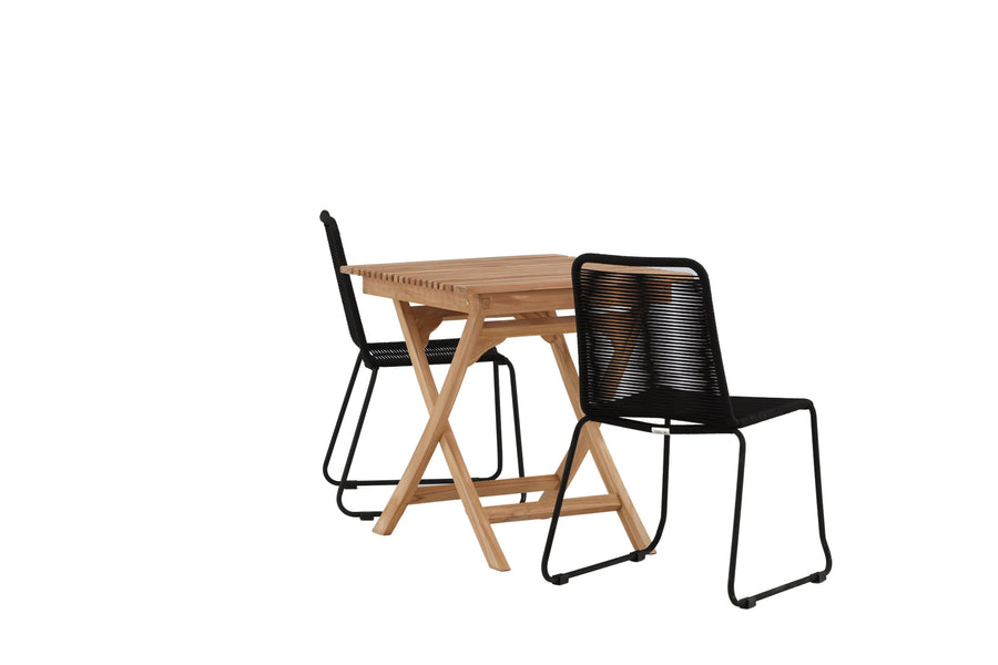Ghana Rektangulær Spisegruppe 