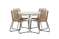 Ensemble de repas rond Lina 