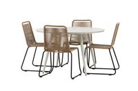 Ensemble de repas rond Lina 