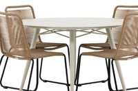 Ensemble de repas rond Lina 