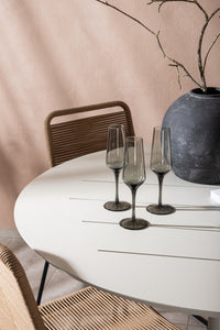 Ensemble de repas rond Lina 