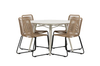 Ensemble de repas rond Lina 