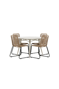 Ensemble de repas rond Lina 