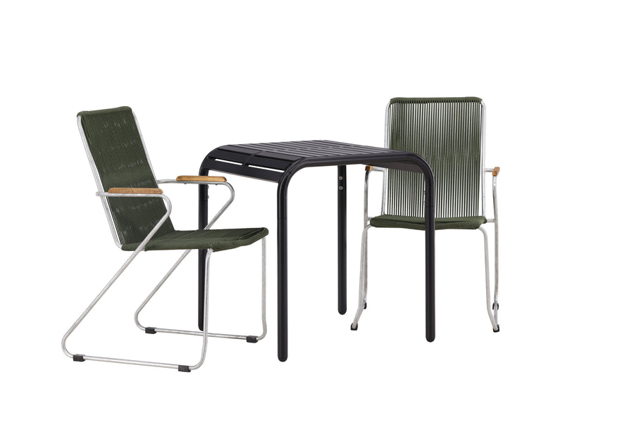 Borneo Rektangulær Spisegruppe 