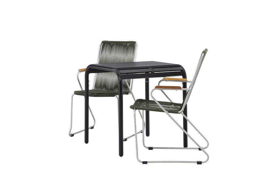 Borneo Rektangulær Spisegruppe 