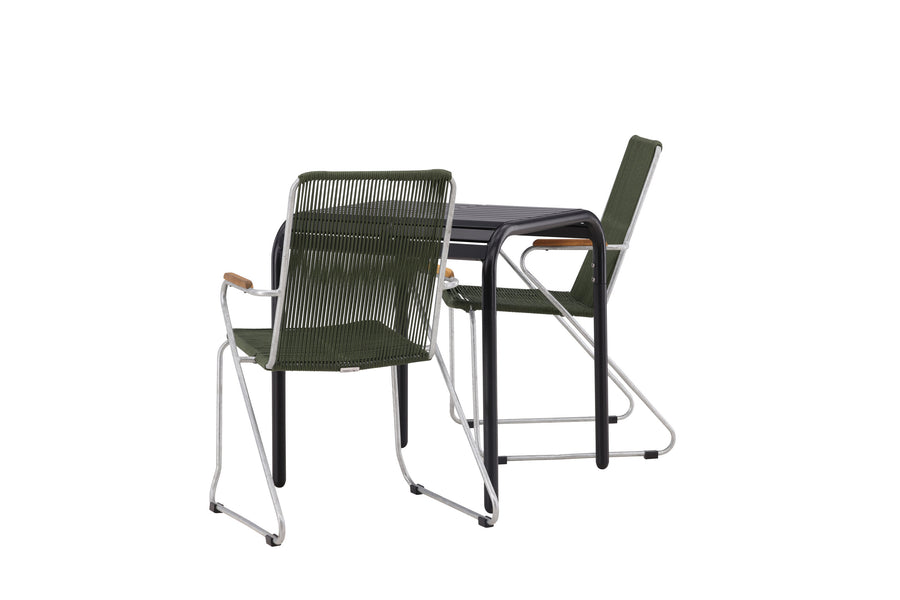 Borneo Rektangulær Spisegruppe 