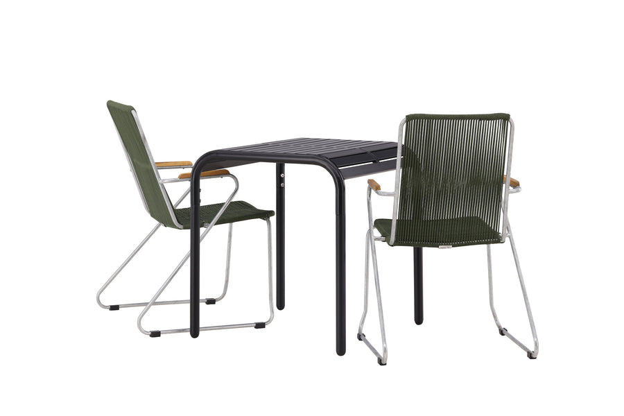 Borneo Rektangulær Spisegruppe 