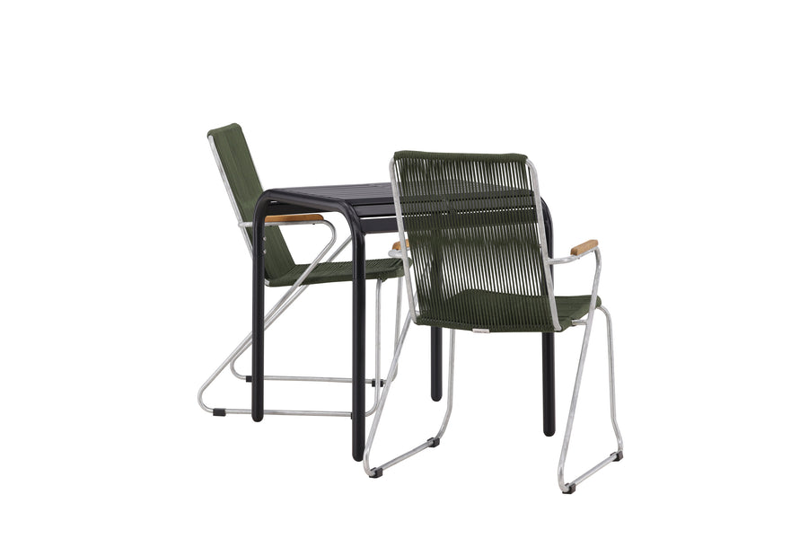 Borneo Rektangulær Spisegruppe 