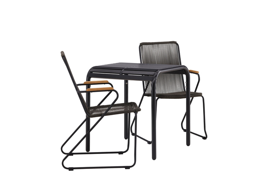 Borneo Rektangulær Spisegruppe 