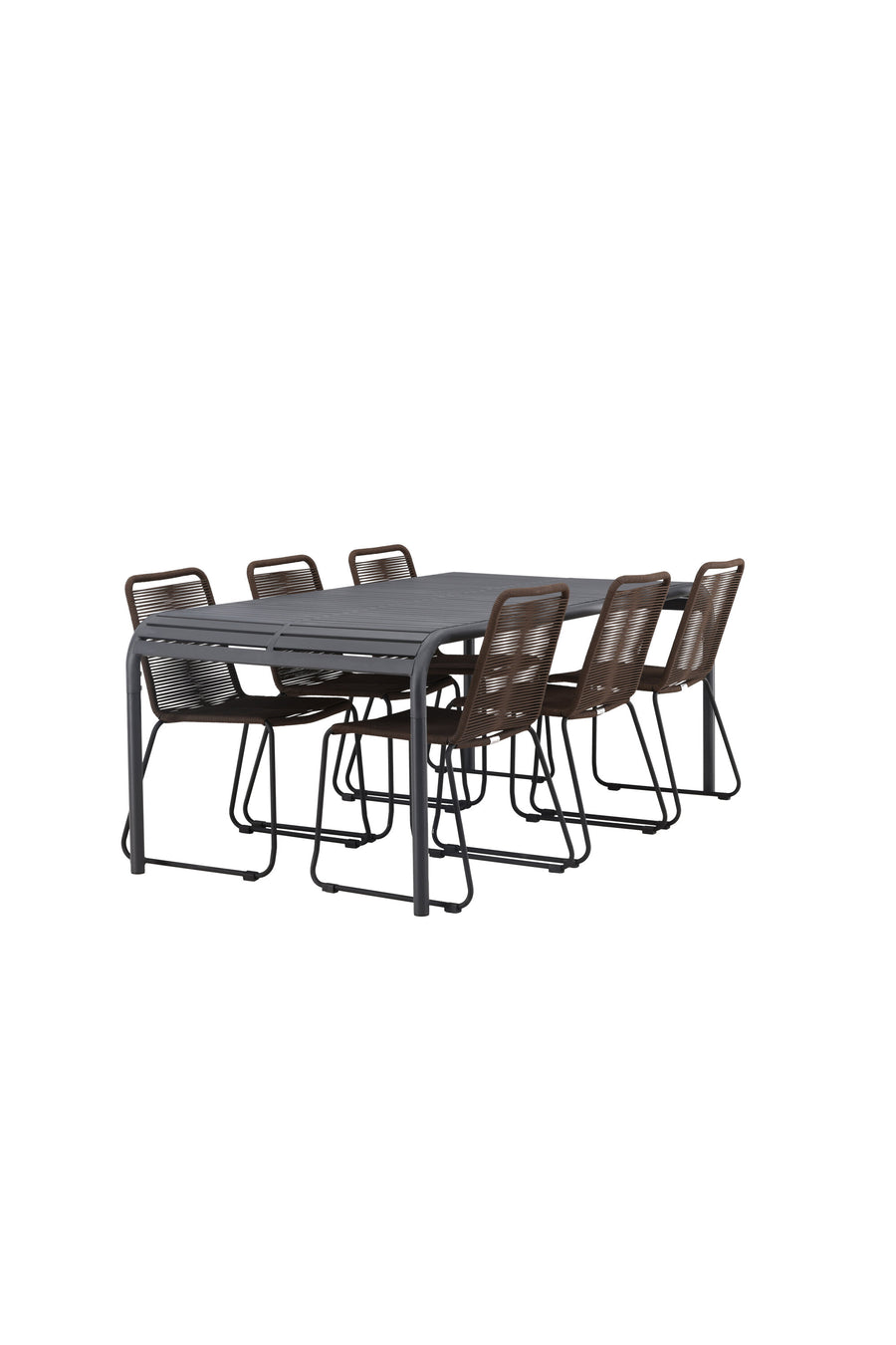 Borneo Rektangulær Spisegruppe 
