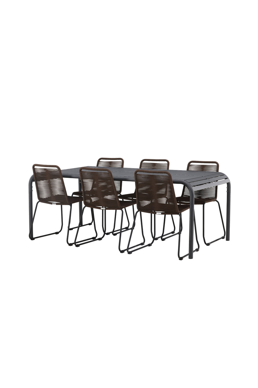 Borneo Rektangulær Spisegruppe 