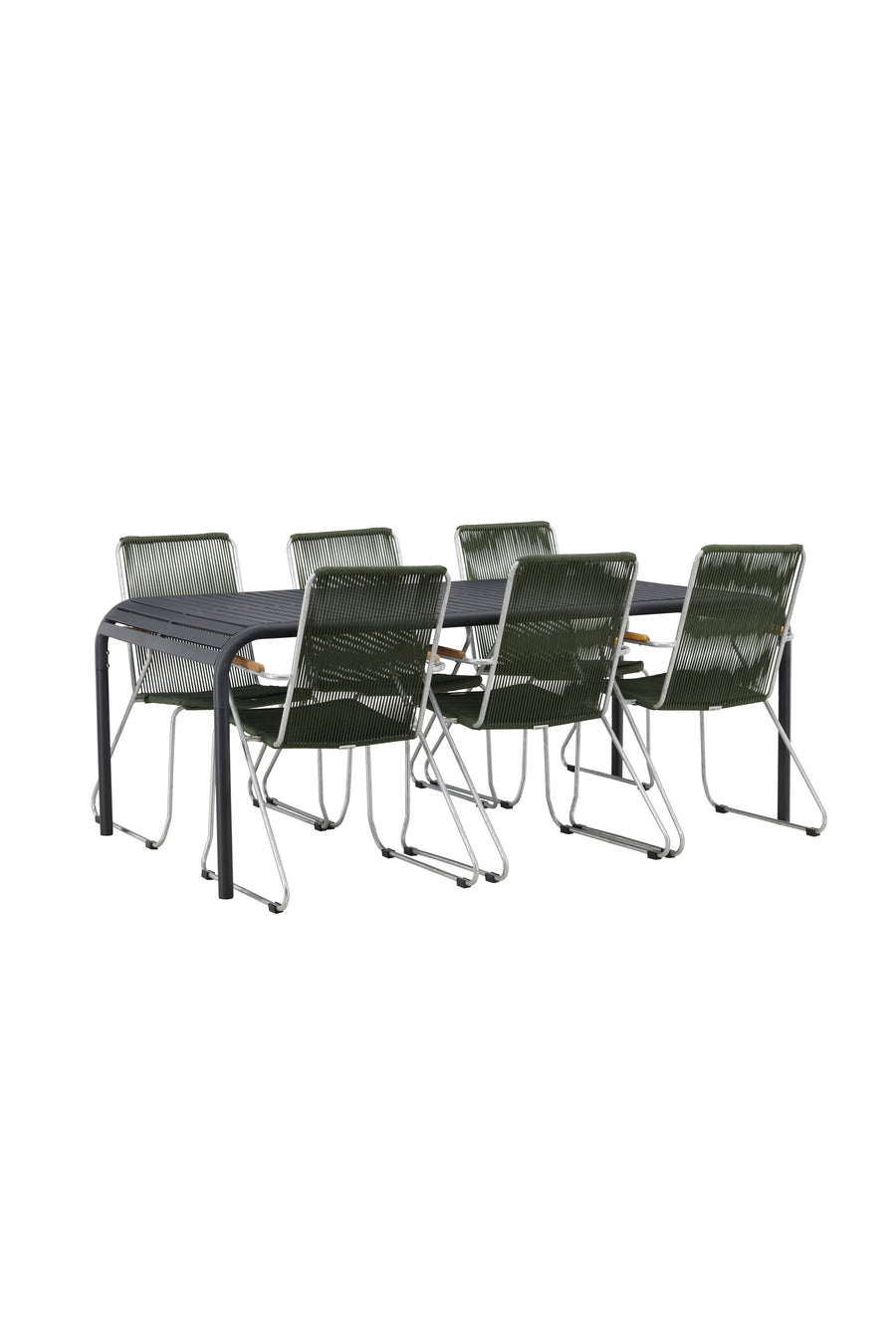Borneo Rektangulær Spisegruppe 