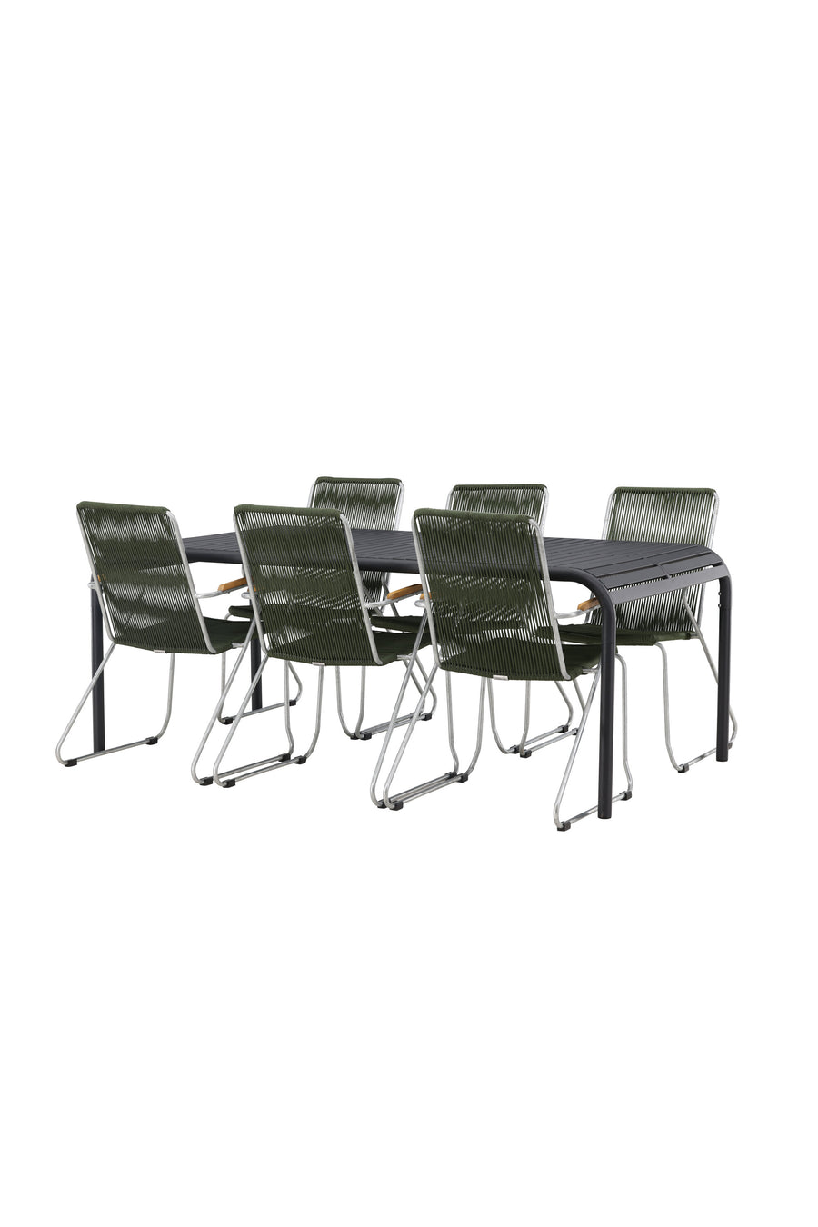 Borneo Rektangulær Spisegruppe 