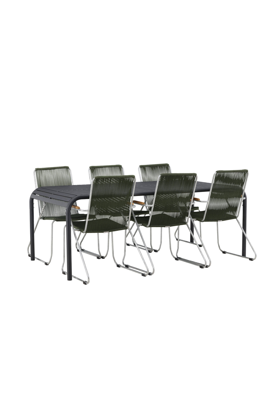Borneo Rektangulær Spisegruppe 