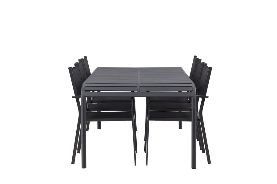 Borneo Rektangulær Spisegruppe 