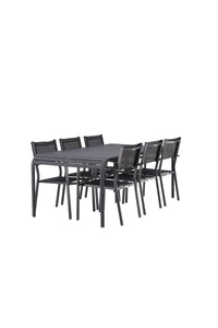 Borneo Rektangulær Spisegruppe 