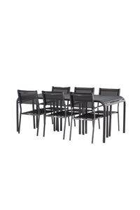 Borneo Rektangulær Spisegruppe 
