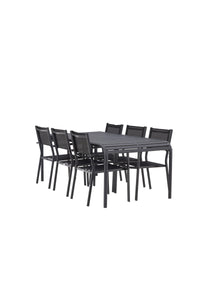 Borneo Rektangulær Spisegruppe 
