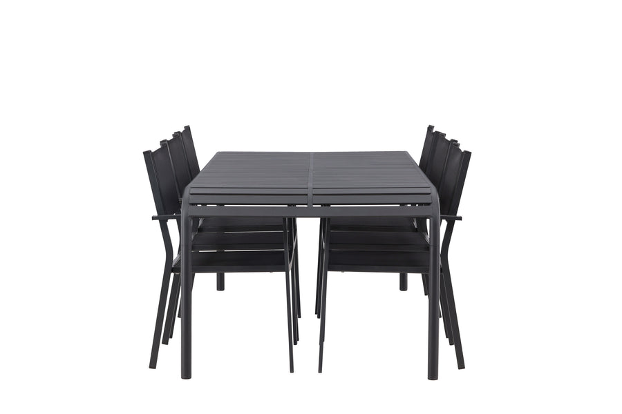 Borneo Rektangulær Spisegruppe 