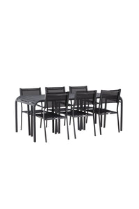 Borneo Rektangulær Spisegruppe 