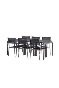 Borneo Rektangulær Spisegruppe 