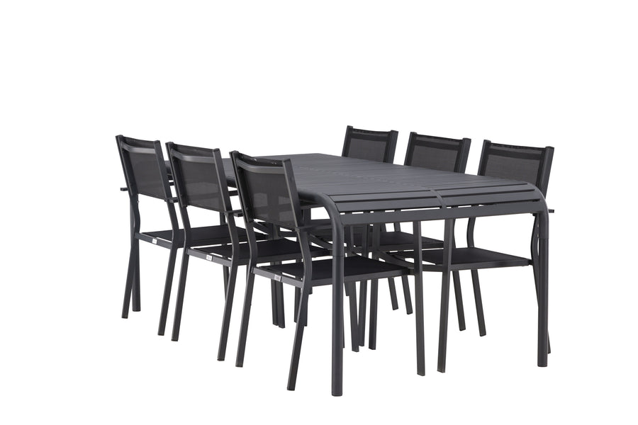 Borneo Rektangulær Spisegruppe 