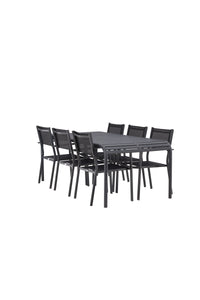 Borneo Rektangulær Spisegruppe 