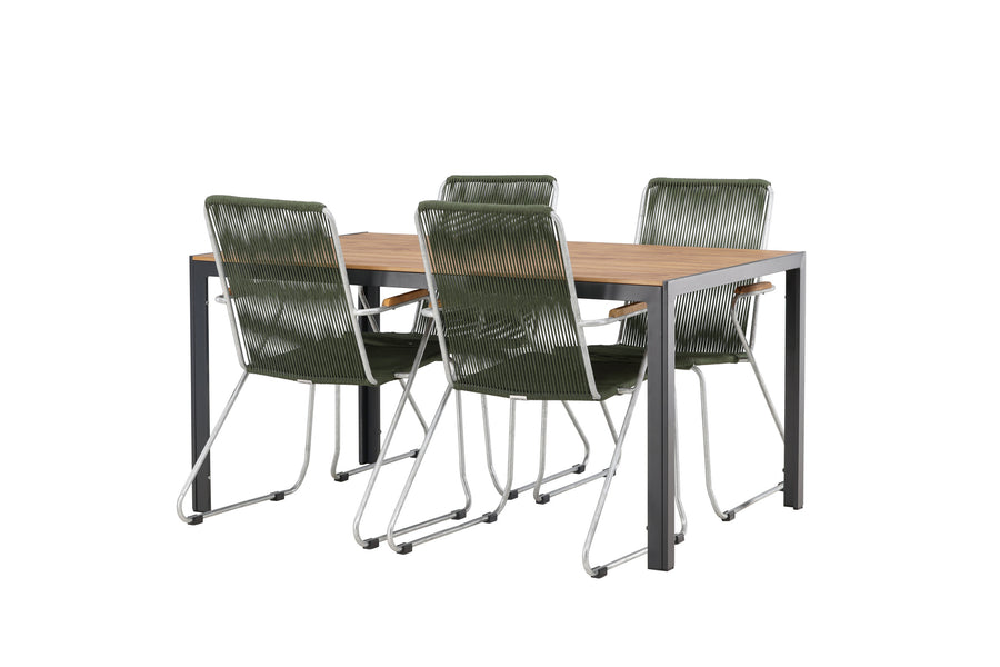 Break Rektangulær Spisegruppe 