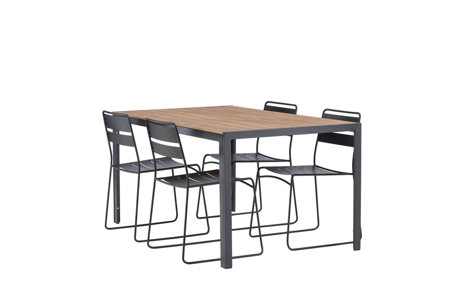 Break Rektangulær Spisegruppe 