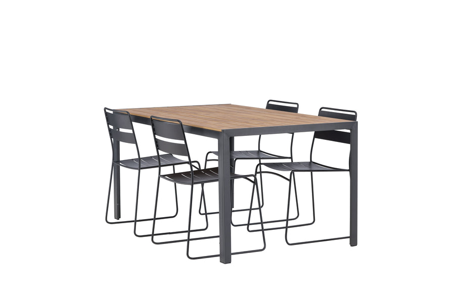 Break Rektangulær Spisegruppe 
