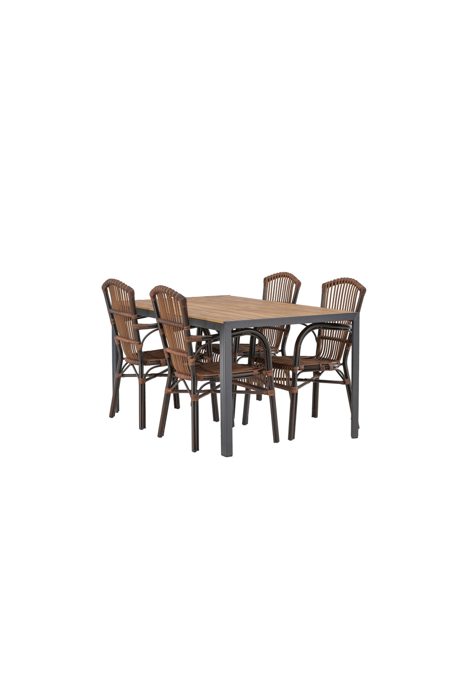 Break Rektangulær Spisegruppe 