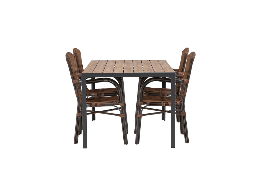 Break Rektangulær Spisegruppe 
