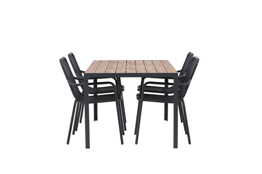 Break Rektangulær Spisegruppe 