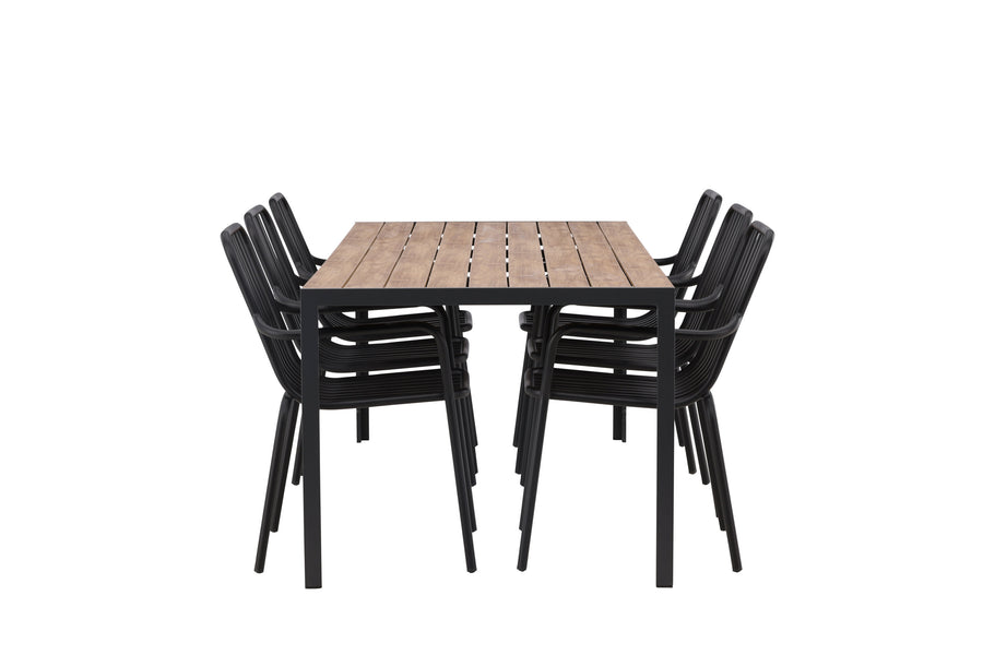 Break Rektangulær Spisegruppe 