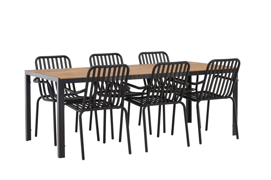 Break Rektangulær Spisegruppe 