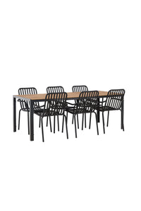 Break Rektangulær Spisegruppe 