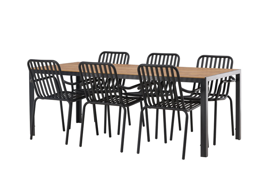Break Rektangulær Spisegruppe 