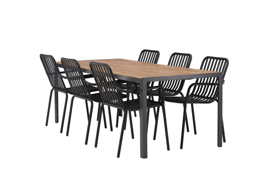 Break Rektangulær Spisegruppe 