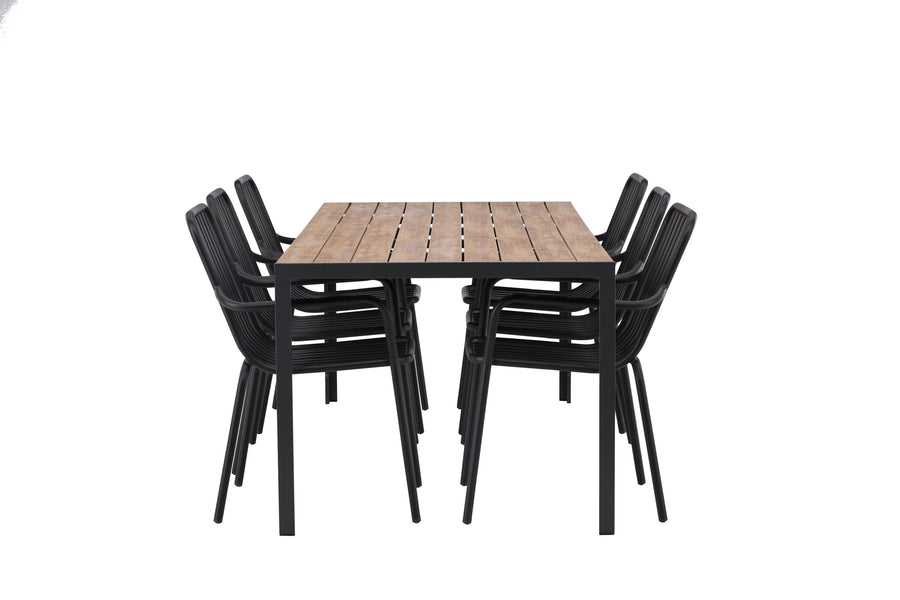 Break Rektangulær Spisegruppe 
