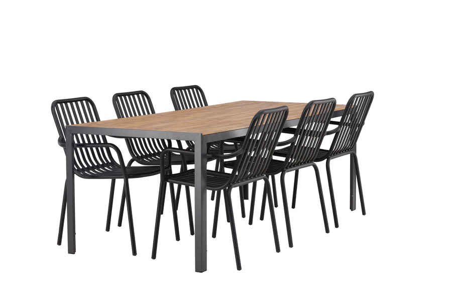 Break Rektangulær Spisegruppe 