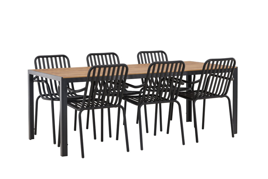 Break Rektangulær Spisegruppe 